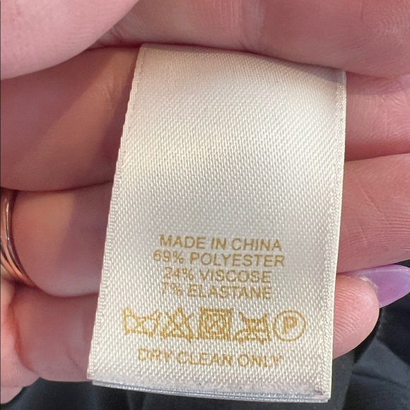 Kate Spade Women's Black Straight Leg Pants - Picture 5 of 5